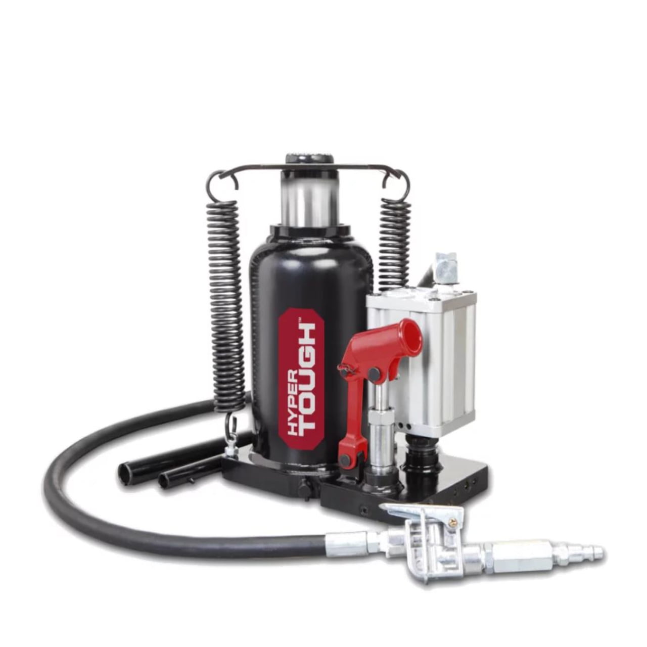 HYPER TOUGH 3 Ton Hydraulic Steel Racing Floor Jack,DMT83505W