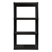 HYPER TOUGH 4-tier Interlocking Shelf (Black)