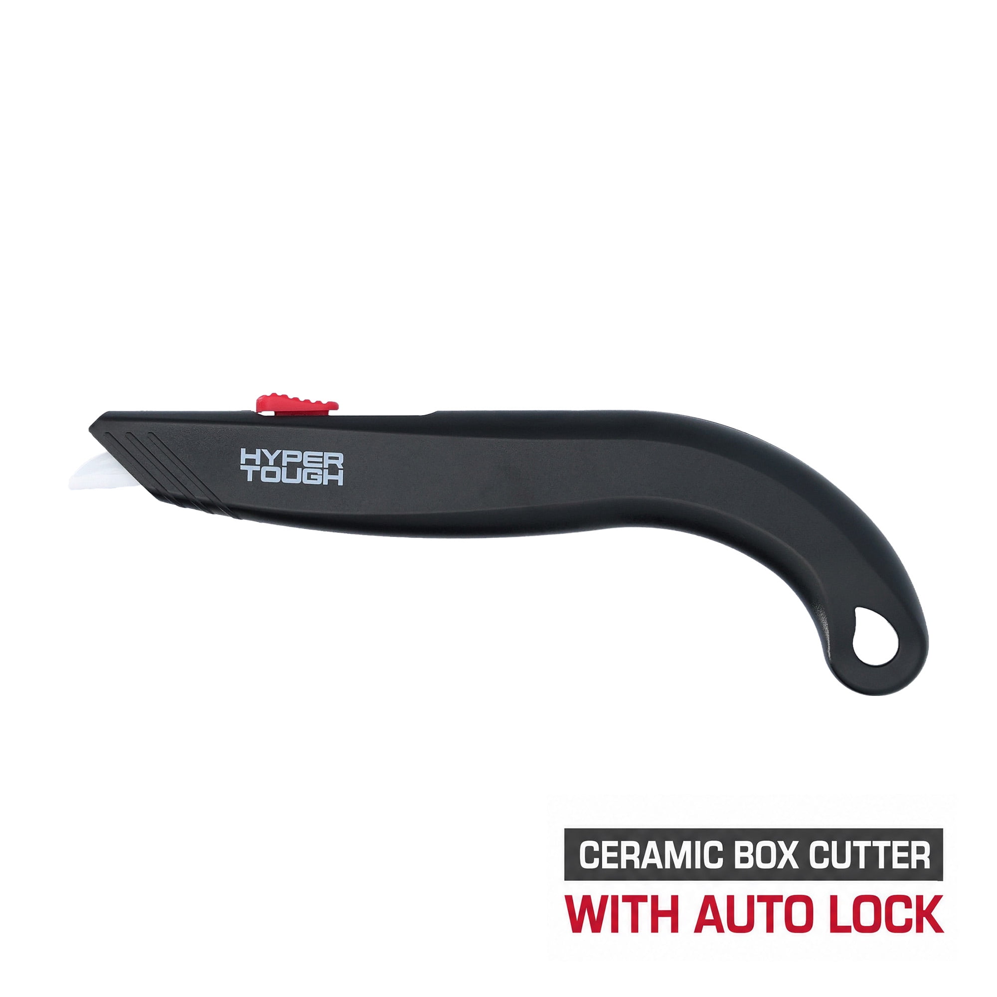 Hyper Tough Ceramic Box Cutter with Auto-Lock Blade