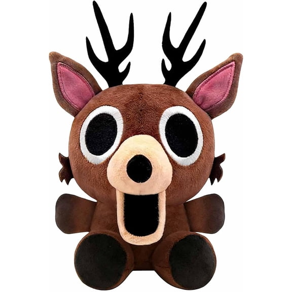 HYPERLIVING 99 Nights In The Forest Deer Villain Collectible Plush Toy, Game-Inspired Stuffed Animal, Cuddly Plushie Gift For Christmas, Halloween, Birthdays (Baby Deer)