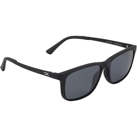 HYPERX REACT MED/LARGE SATIN BLACK / GRAY POLARIZED CLIP GAMING EYEWEAR