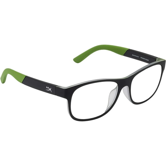 HYPERX SCOUT SATIN BLACK / GREEN GAMING EYEWEAR