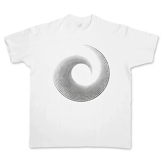 HYPNO CIRCLE II T-SHIRT Labyrinth Mystic Hypnotic Esoteric Spiral