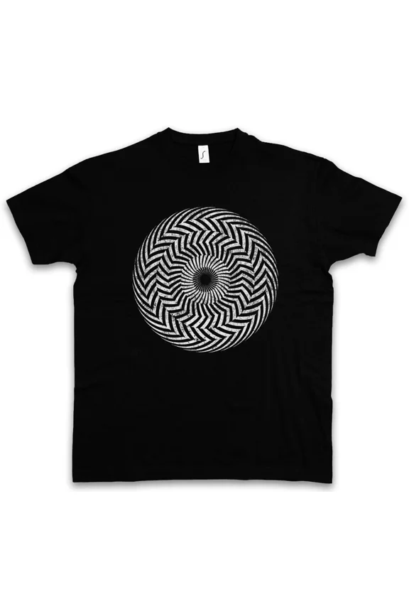 HYPNO CIRCLE III T-SHIRT Labyrinth Mystic Hypnotic Esoteric Spiral