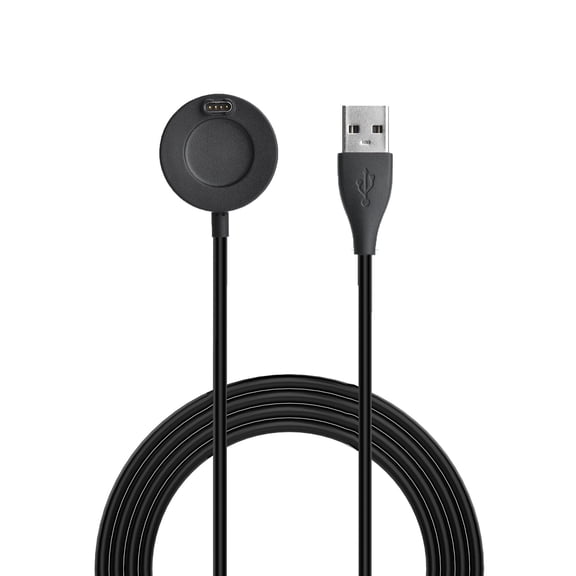 HYRACPO[1 Pack]Magnetic USB Charger Cable for GARMIN Forerunner 165/Forerunner 55/Forerunner 965 Smartwatch,Compatible for Forerunner 165/55/965 Charging Replacement Accessory 1M/3.3ft - Black