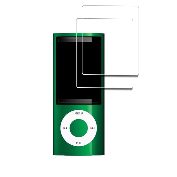 HYRACPO [2-Pack] HD Clear Screen Protector for iPod nano 4, Anti-Scratch Anti-Fingerprint Bubble-Free Protective Film