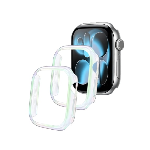 HYRACPO [2-pack] full‑coverage Wrap PC Watch for Apple Watch S12 47MM ...