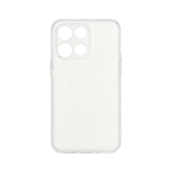 HYRACPO Airbag Protective Case for Moto G86 5G, Anti-Scratch Anti-Fall TPU Cover-White