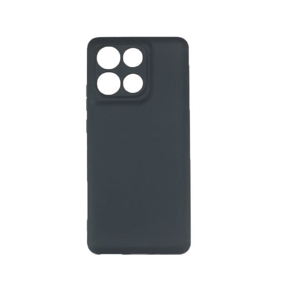HYRACPO Airbag Protective Case for Moto G86 Power 5G, Anti-Scratch Anti-Fall TPU Cover-Black