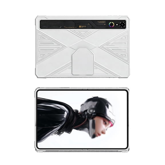 HYRACPO PC Case for REDMAGIC Tablet 3 Pro 9.06 inch, Soft Flexible Shockproof Protective Tablet Cover, Anti-Scratch & Lightweight Slim Design-white