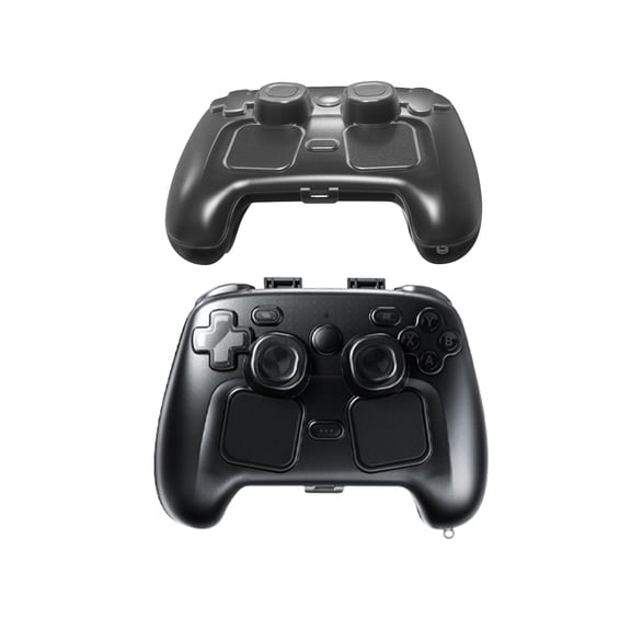 HYRACPO PC Protective Case for Steam Controller2 Handheld Game Console, Shockproof Anti-Scratch Soft Cover-Black