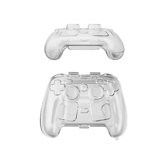 HYRACPO PC Protective Case for Steam Controller2 Handheld Game Console, Shockproof Anti-Scratch Soft Cover-Clear