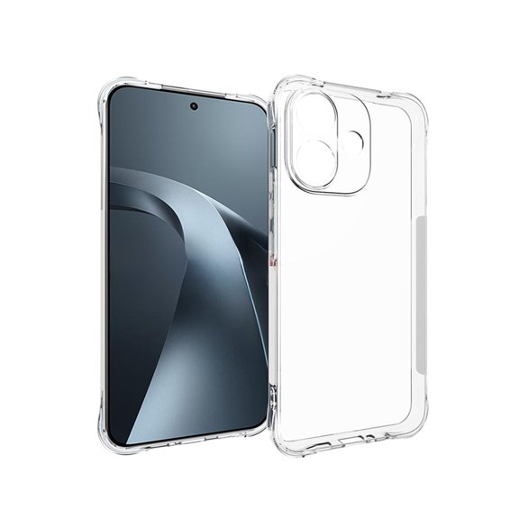 HYRACPO Protective Case for REDMI Note 17 Pro 5G, Anti-Scratch Anti-Fall TPU Cover-Clear