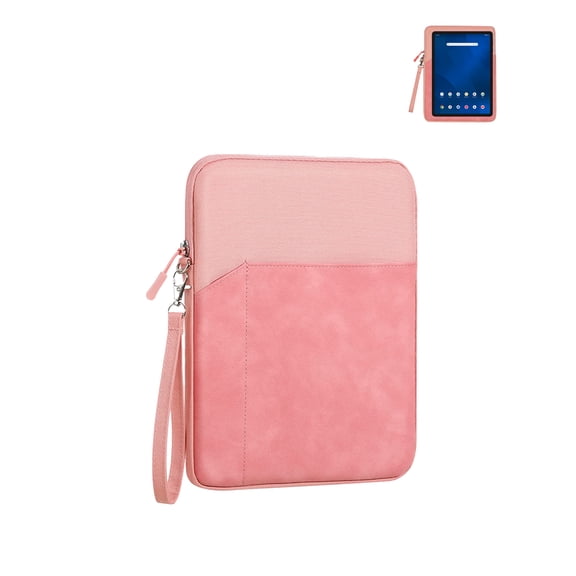 HYRACPO Protective Sleeve Bag for ONN 8.1 Inch Tablet, Shockproof & Water-Resistant-Pink