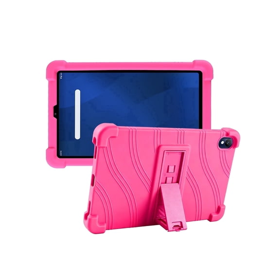 HYRACPO Silicone Case for ONN 7" Core Tablet 2026 Model, Soft Flexible Shockproof Protective Tablet Cover, Anti-Scratch & Lightweight Slim Design-Rosered