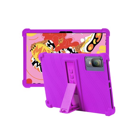 HYRACPO Silicone Case for XPPen Magic Drawing Pad 12.2 inch, Soft Flexible Shockproof Protective Tablet Cover, Anti-Scratch & Lightweight Slim Design-Purple