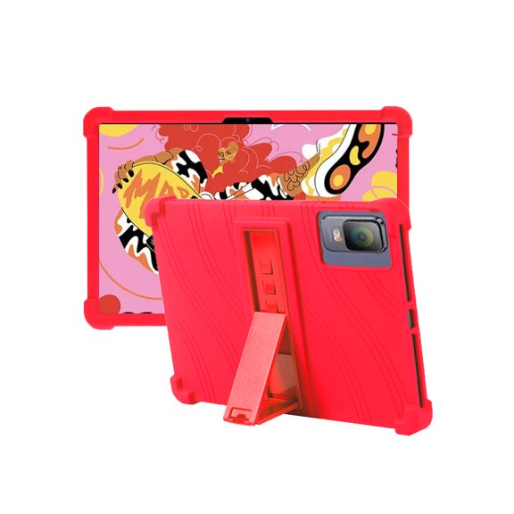 HYRACPO Silicone Case for XPPen Magic Drawing Pad 12.2 inch, Soft Flexible Shockproof Protective Tablet Cover, Anti-Scratch & Lightweight Slim Design-Red