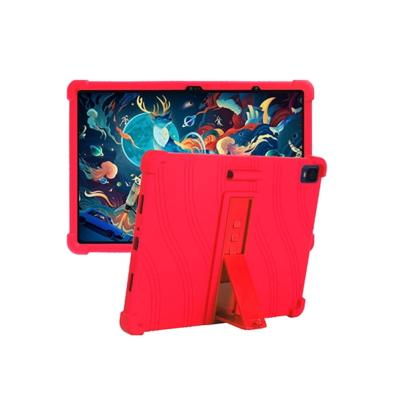 HYRACPO Silicone Case for XPPen Magic Drawing Pad 12.2 inch, Soft Flexible Shockproof Protective Tablet Cover, Anti-Scratch & Lightweight Slim Design-Red