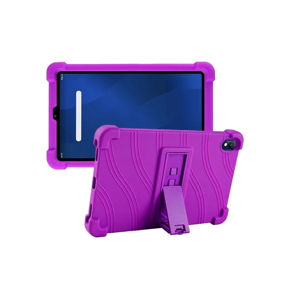 HYRACPO Silicone Case for onn 8.1" Core Tablet 2026 Model, Soft Flexible Shockproof Protective Tablet Cover, Anti-Scratch & Lightweight Slim Design-Purple