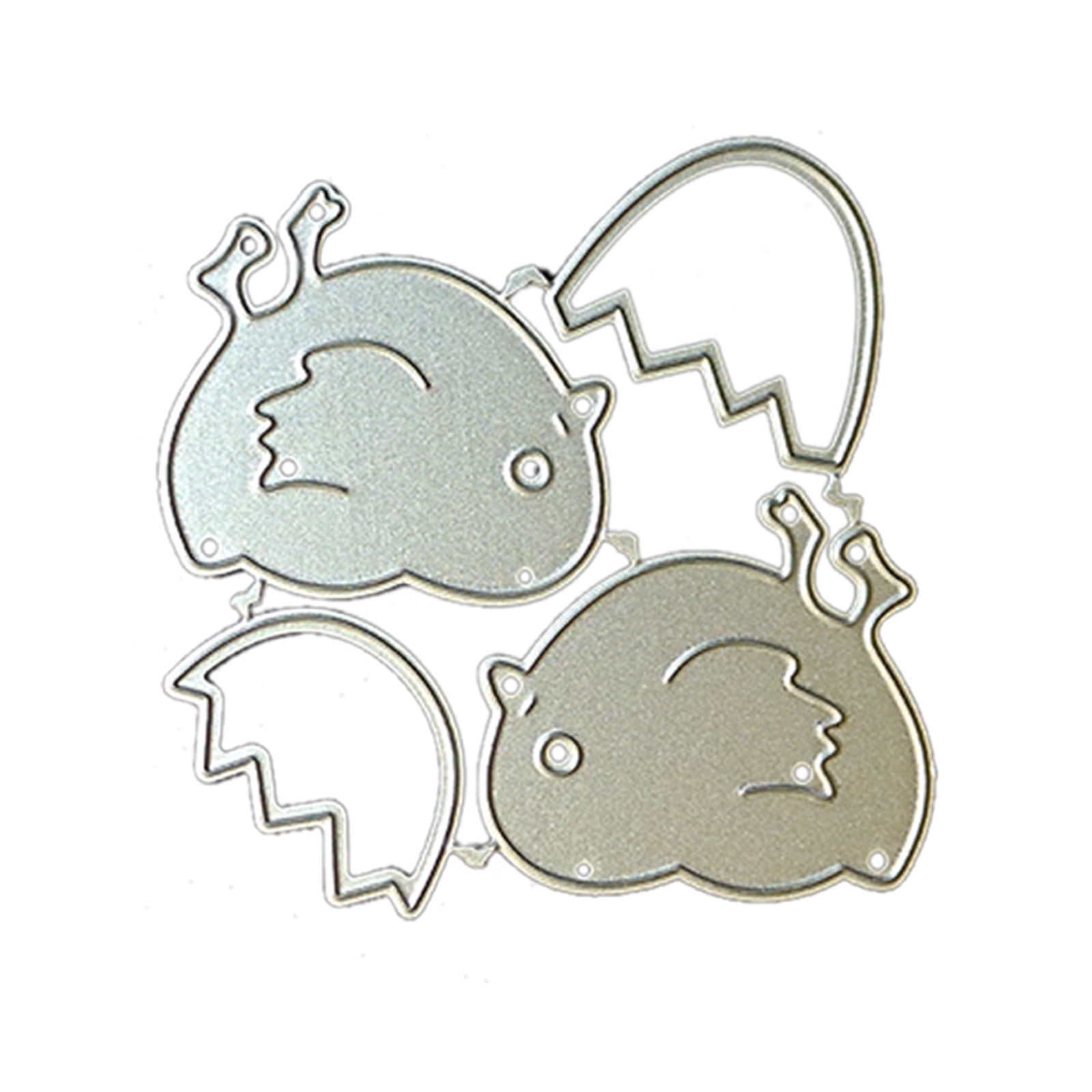 HYROOY Cute Chick Metal Cutting Dies Embossing Dies Stamps for Card ...