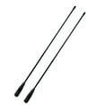thumbnail image 1 of HYS Walkie Talkie Antenna 15.6-Inch Whip Dual Band UV VHF/UHF 144/430Mhz SMA-Female Antennas, 1 of 6