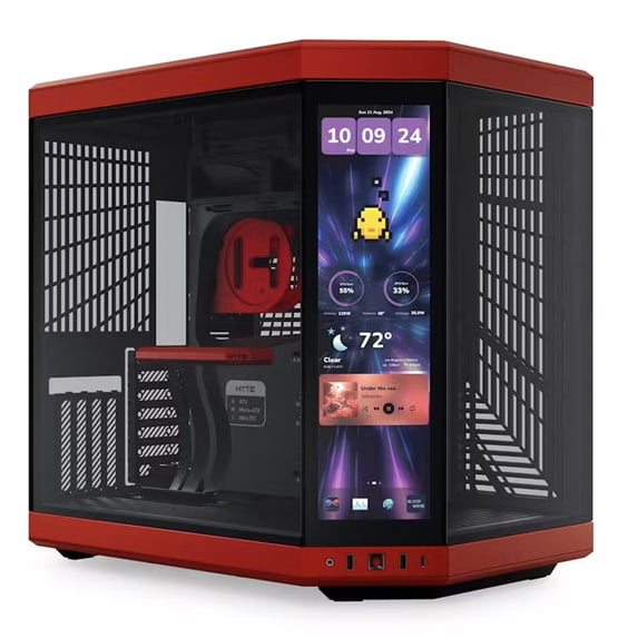 HYTE Y70 Touch Infinite Modern Aesthetic TG Mid-Tower ATX Case with Touch
