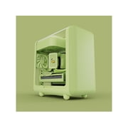 HYTE X50 PC Gaming Case CS-HYTE-X50G-MM Modern Performance ATX Mid-Tower PC Gaming Case - Matcha Milk Green