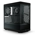 thumbnail image 1 of HYTE Y40 Modern Aesthetic Panoramic Tempered Glass Mid-Tower ATX Computer Gaming Case with PCIE 4.0 Riser Cable Included, Black, 1 of 6