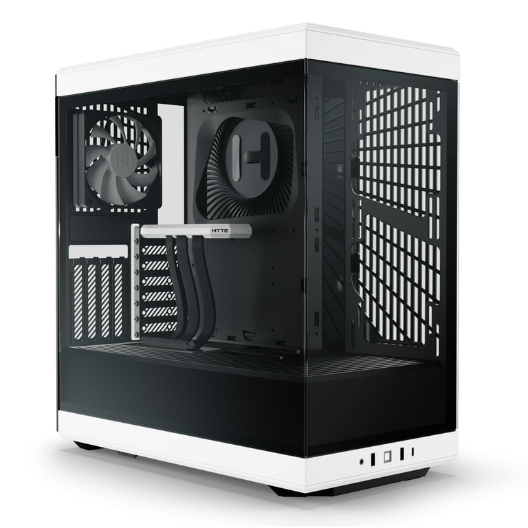 HYTE Y40 ATX Gaming Case, Panoramic Tempered Glass, PCIE 4.0 Riser