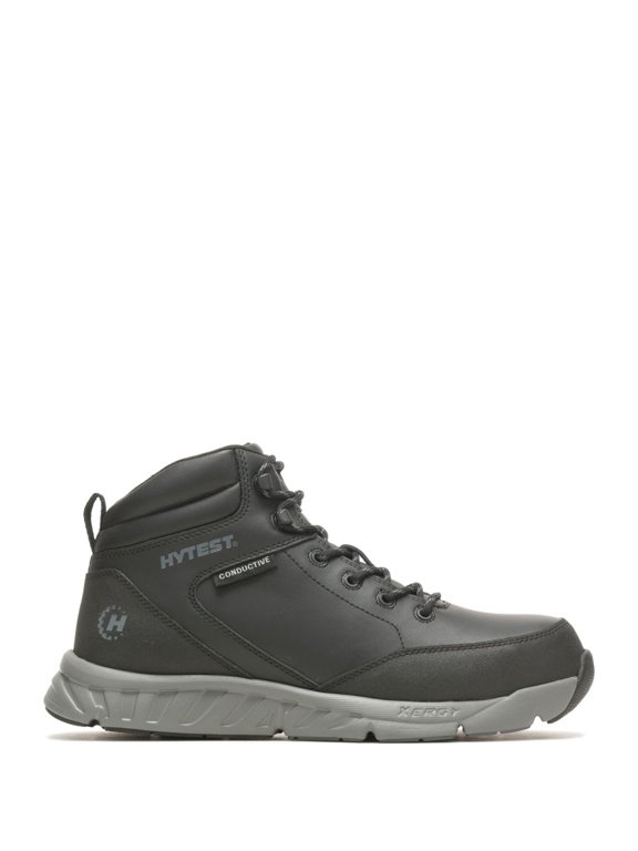 Unisex Brace Nano Toe Mid Conductive Work Boot Black - K12011