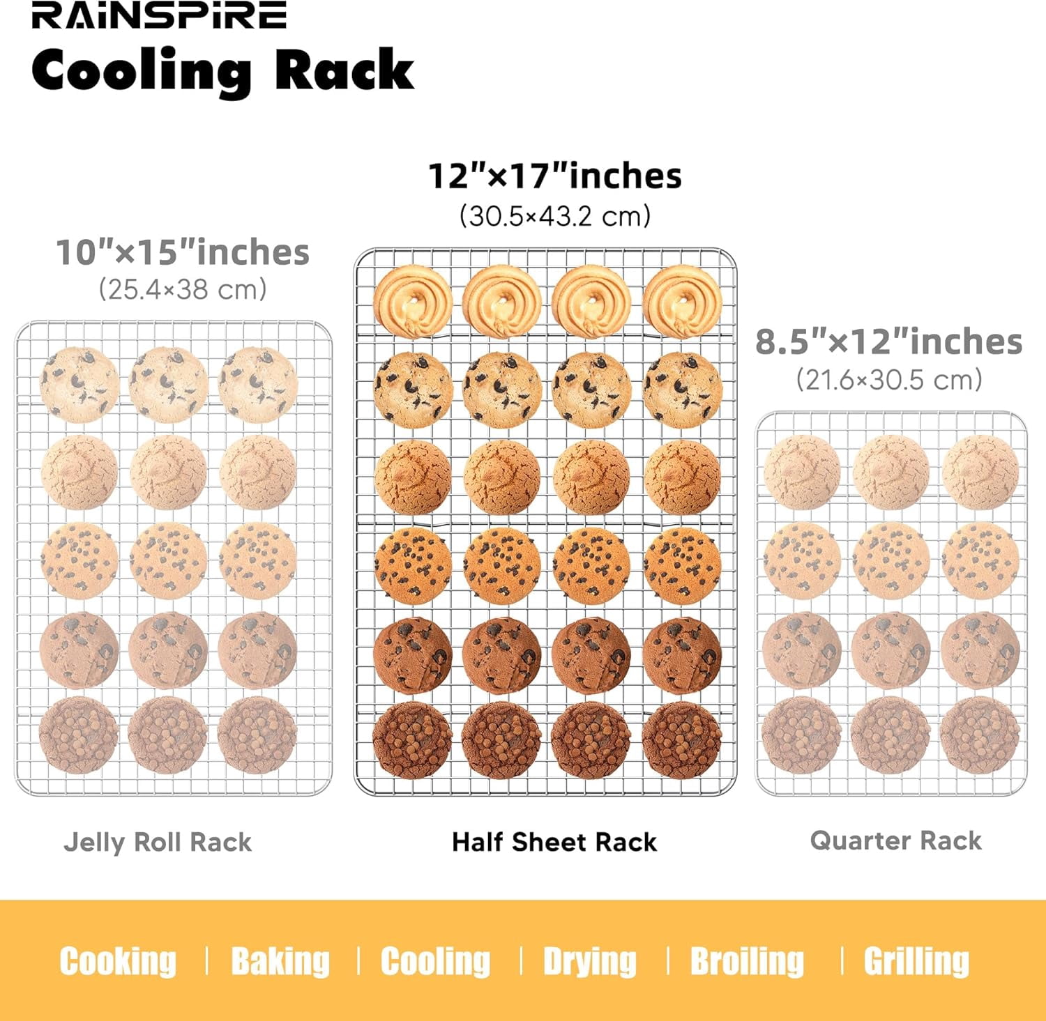 HYTHU-Cooling Rack Stainless Steel, Heavy Duty Cooling Racks for ...