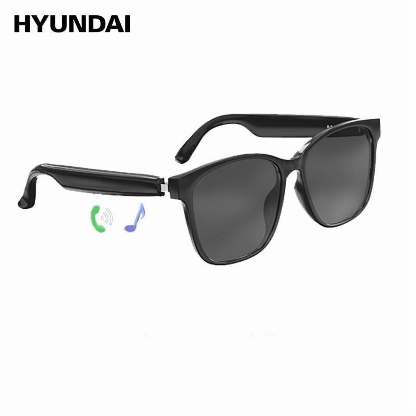 C8 Pro Bluetooth Smart Glasses, Anti-Blue Light Audio Eyewear with Built-in Earbuds for Music & Calls, Clear Frame for Men & Women