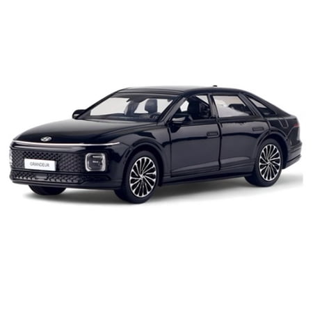 HYUNDAI Grandeur GN7 1:32 Diecast Model Car with Opening Doors - Black