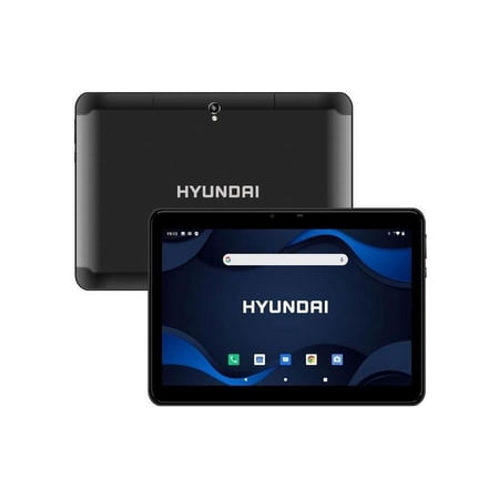 HYUNDAI HyTab Plus Tablet, 10 Inch Tablet, FHD IPS Display, 4G LTE, WiFi Tablet, Quad-Core Processor, 2GB RAM, 32GB Storage, Dual Camera, Android 10 Go Edition Tablet, 5000 mAh Battery - Graphite