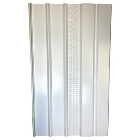 HYWMLY Mobile Home Skirting Vinyl Underpinning Vented Panel White 16" W x 46" L (8 Pack)