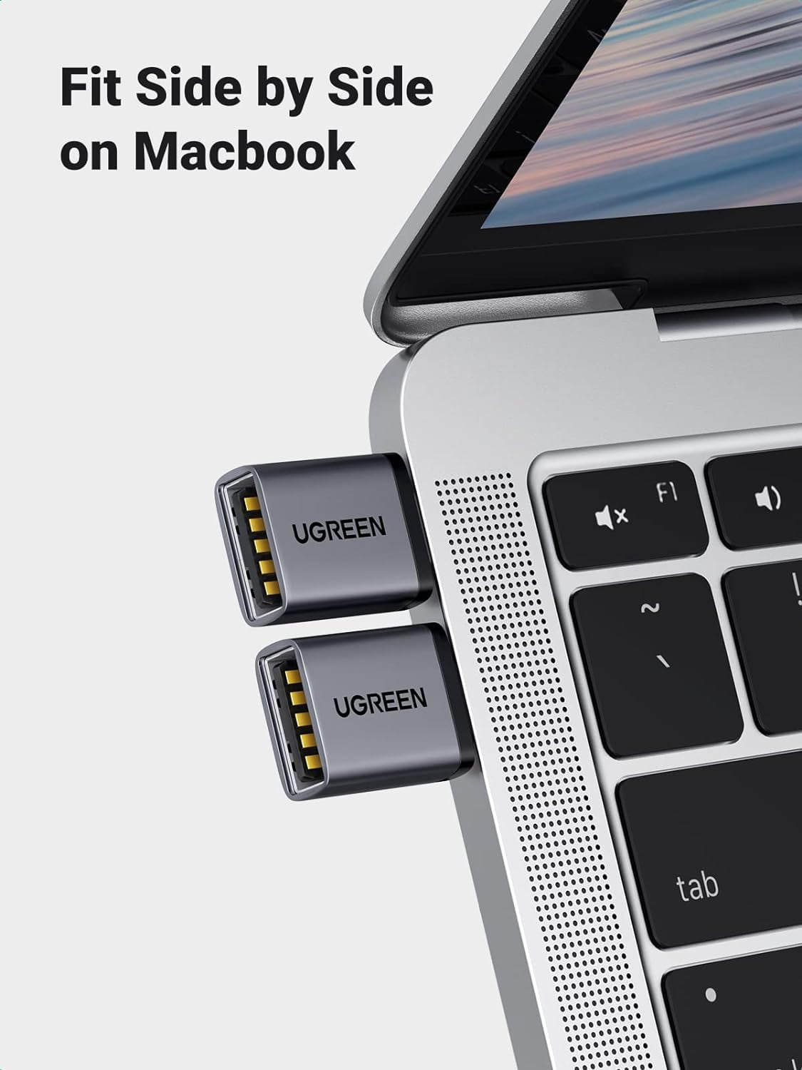 HYYANGUWENTI 10Gbps HighSpeed USB to USB Adapter 2 Pack USB 3.2 Gen 2