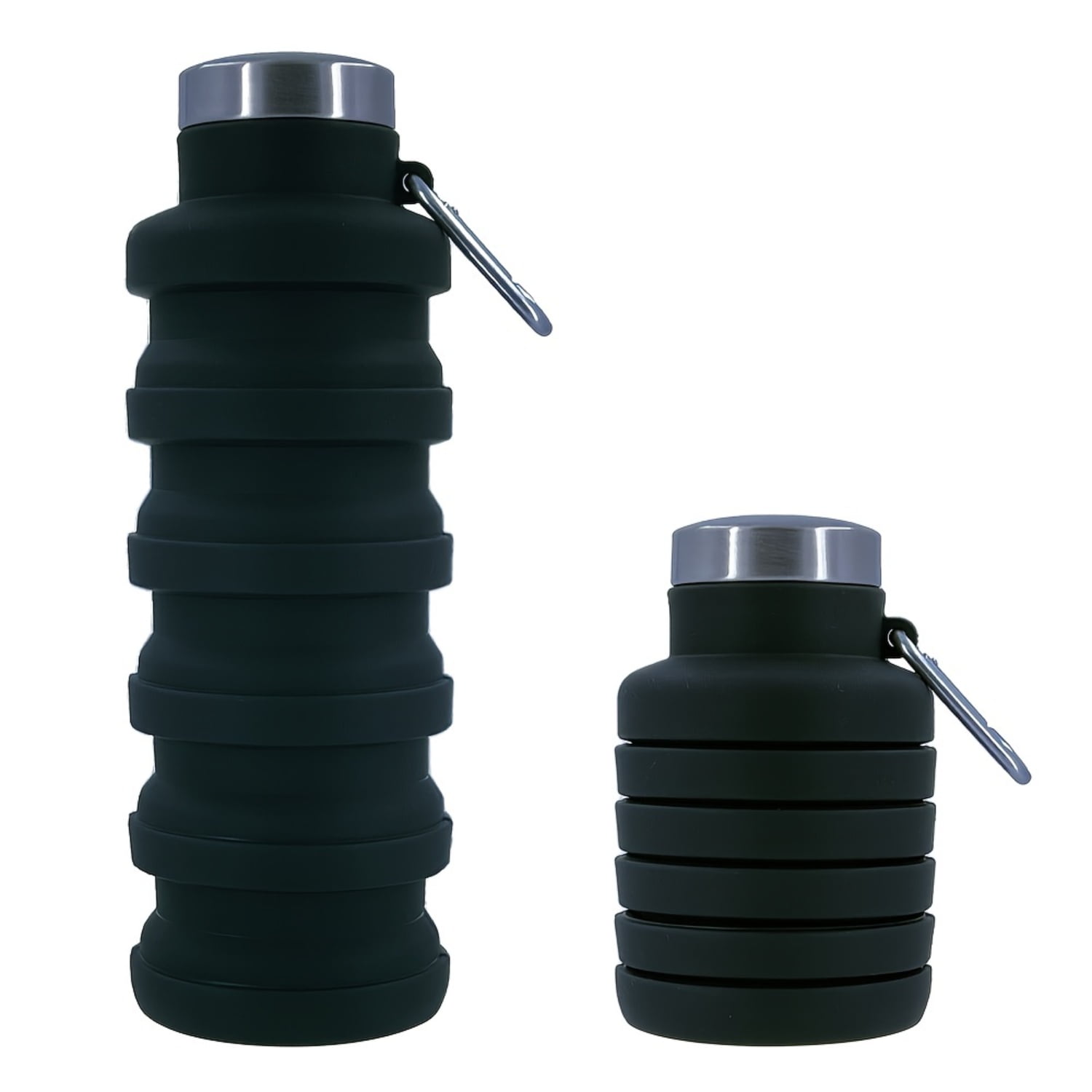 HYYANGUWENTI Collapsible and Lightweight Foldable Silicone Water Bottle