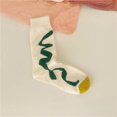 HYYANGUWENTI Oil Painting Series Artistic Matching Socks for Male and