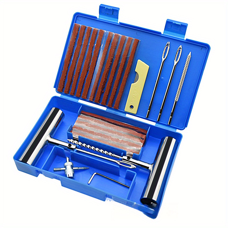 HYYANGUWENTI Professional Heavy Duty Tubeless Tire Repair Kit for Car
