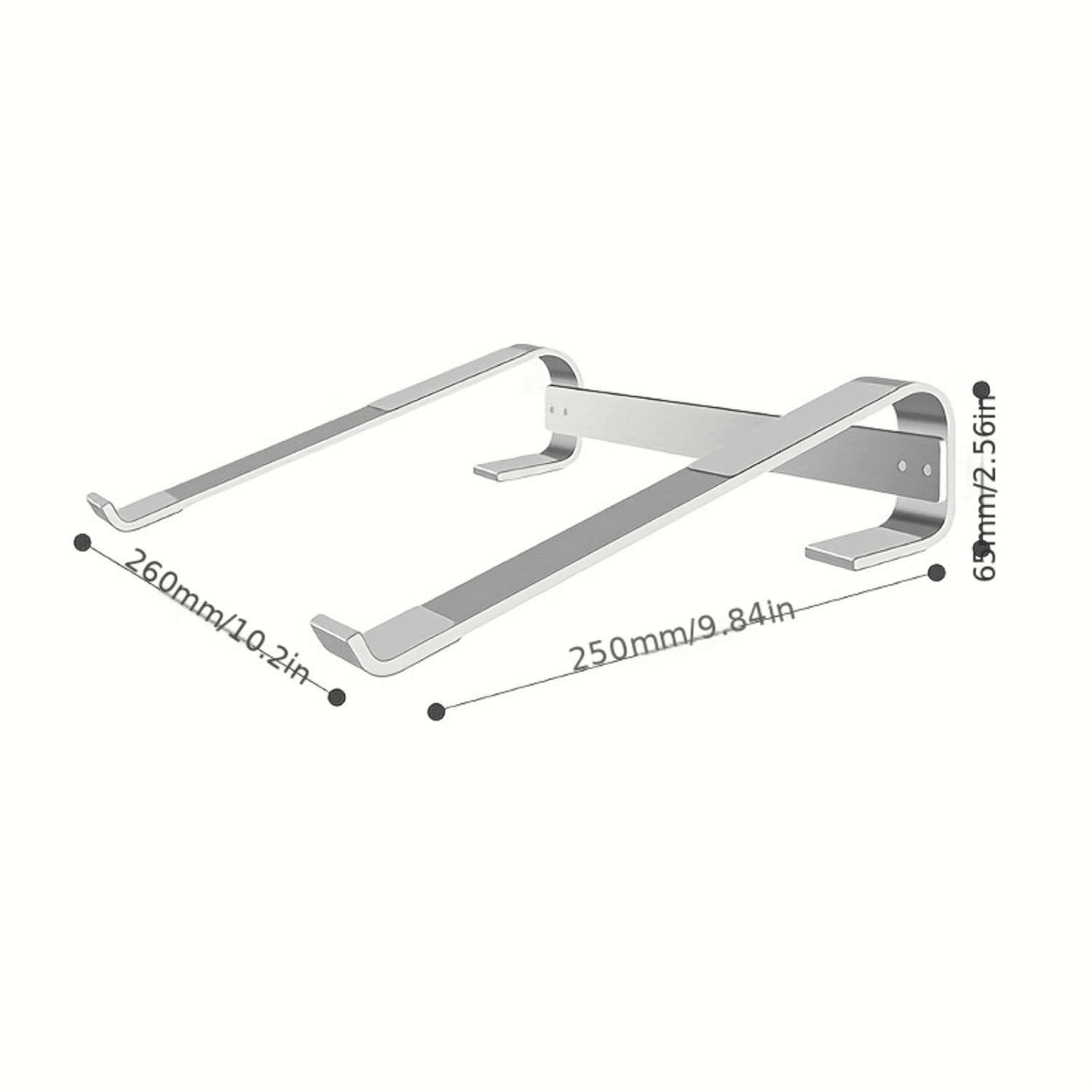 HYYANGUWENTI Stylish and Durable Aluminum Alloy Laptop Stand
