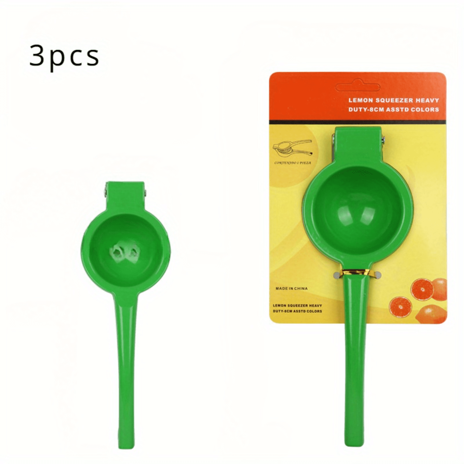 HYYGWHTY Fruits Efficient and Durable Lemon Juicer Press Set 3pcs