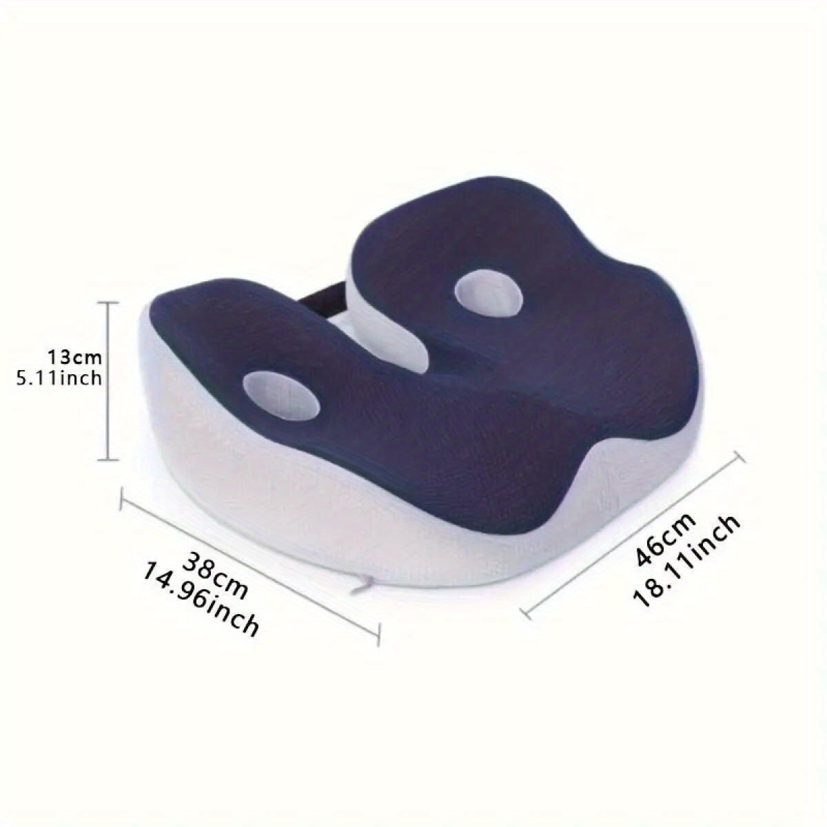 HYYGWHTY Relieve Fatigue with Memory Foam Ischial Relief Seat Cushion