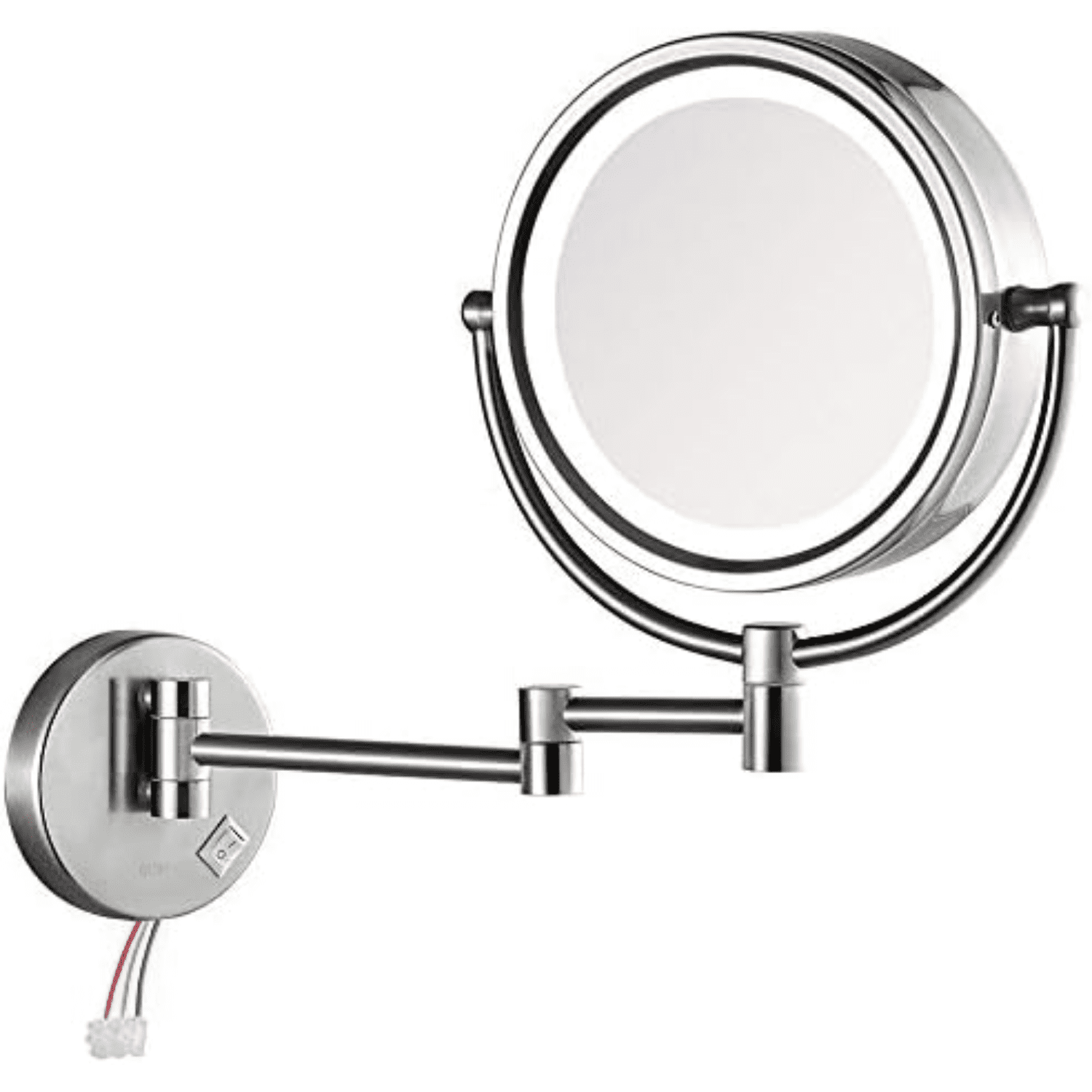 HYYGWHTY Stunning Mounted Hardwired Makeup Mirror with Bright 3 Tones