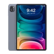 HYYUO 10.1" Tablet Android 15 12GB RAM 128GB ROM 128GB Expand, WiFi 6 BT5.4, Fast Charging, Dual Camera, IPS Display, Blue Gray