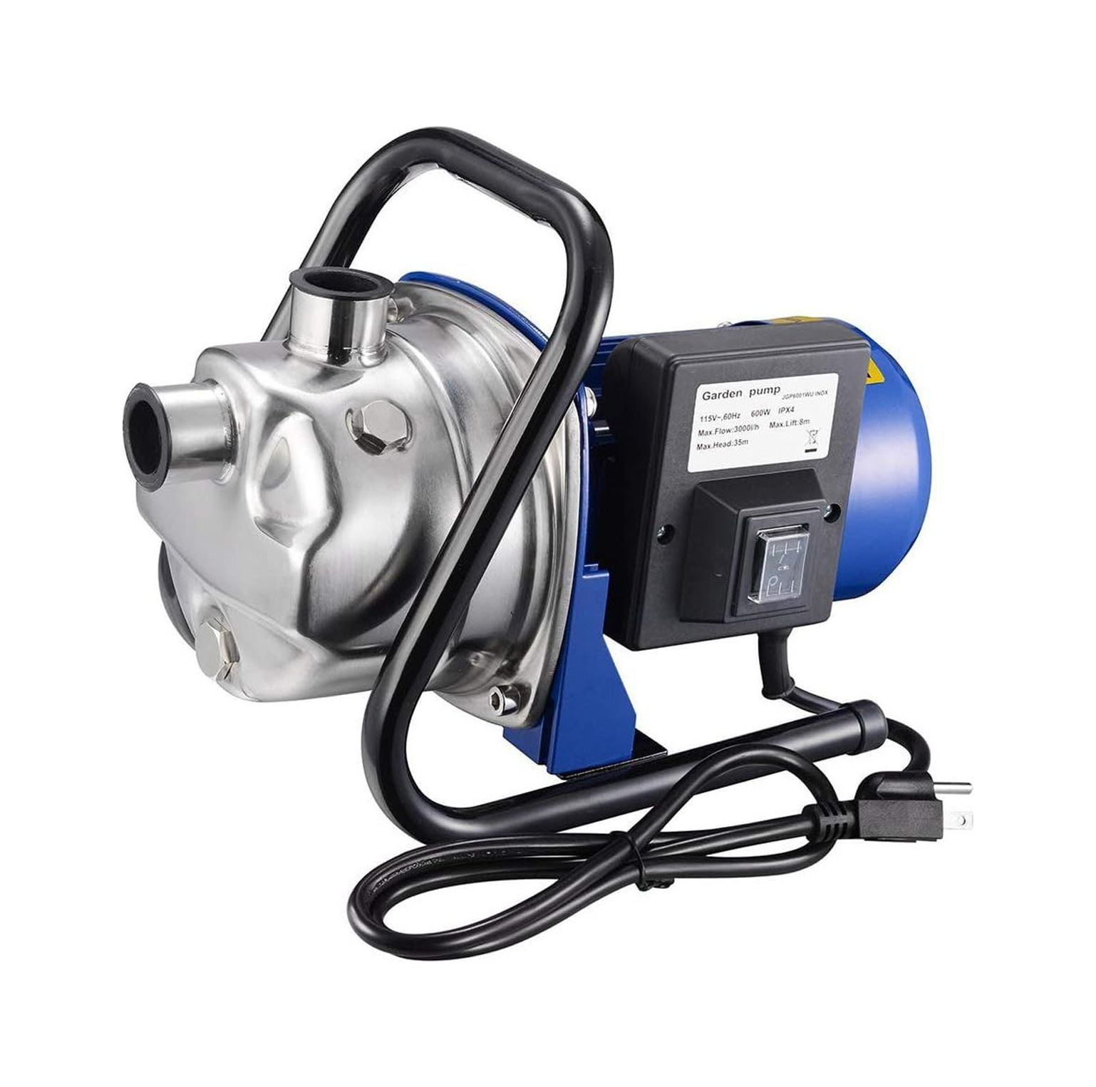HYYYYH 660GPH 3/4 Mini Portable Electric Transfer Utility Water Pump