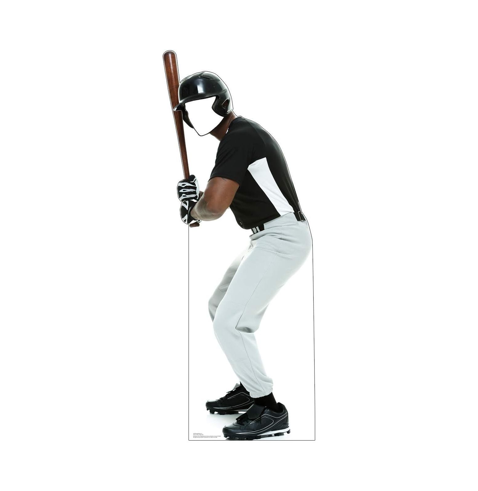 HYYYYH Baseball Player Standin Life Size Cardboard Cutout Standup