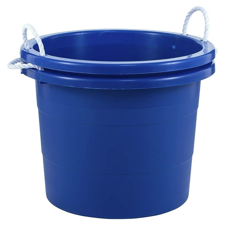 Toy bucket with rope handles deals
