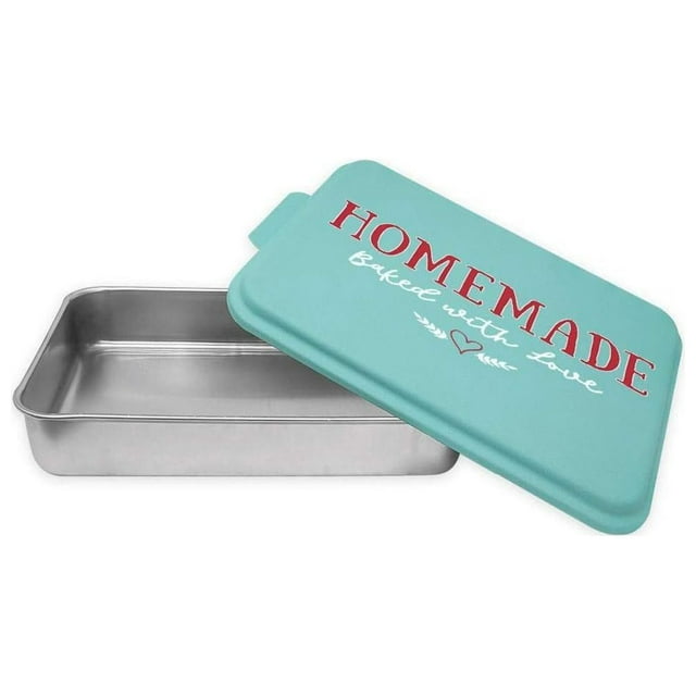 HYYYYH Homemade Baked With Love Aluminum Cake Pan 9