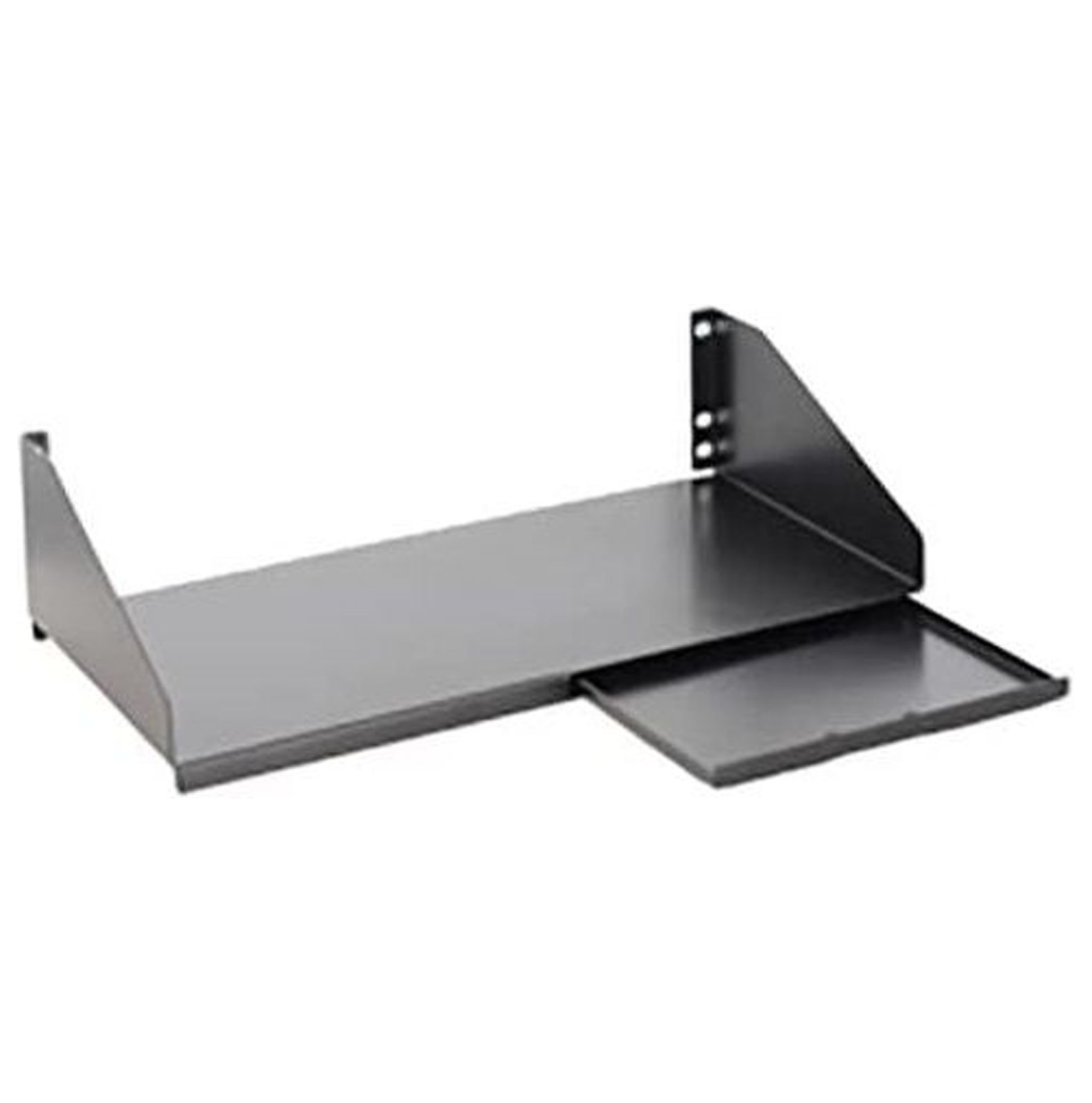 HYYYYH Keyboard Shelf with Sliding Mouse Tray in 10Inch Depth and 3