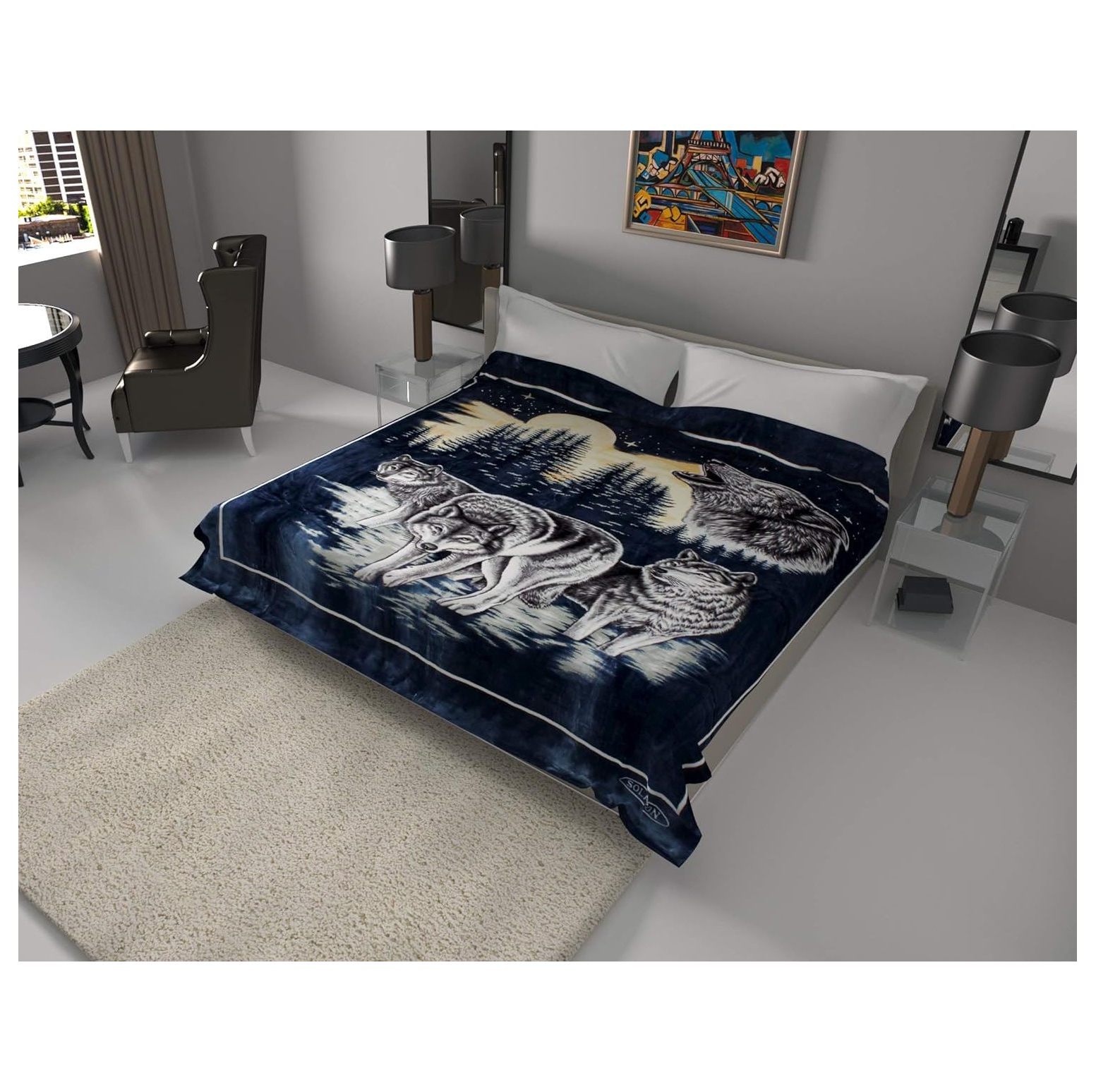 HYYYYH Korean Super Thick Heavy Weight Ultra Silky Soft Mink Heavy Duty